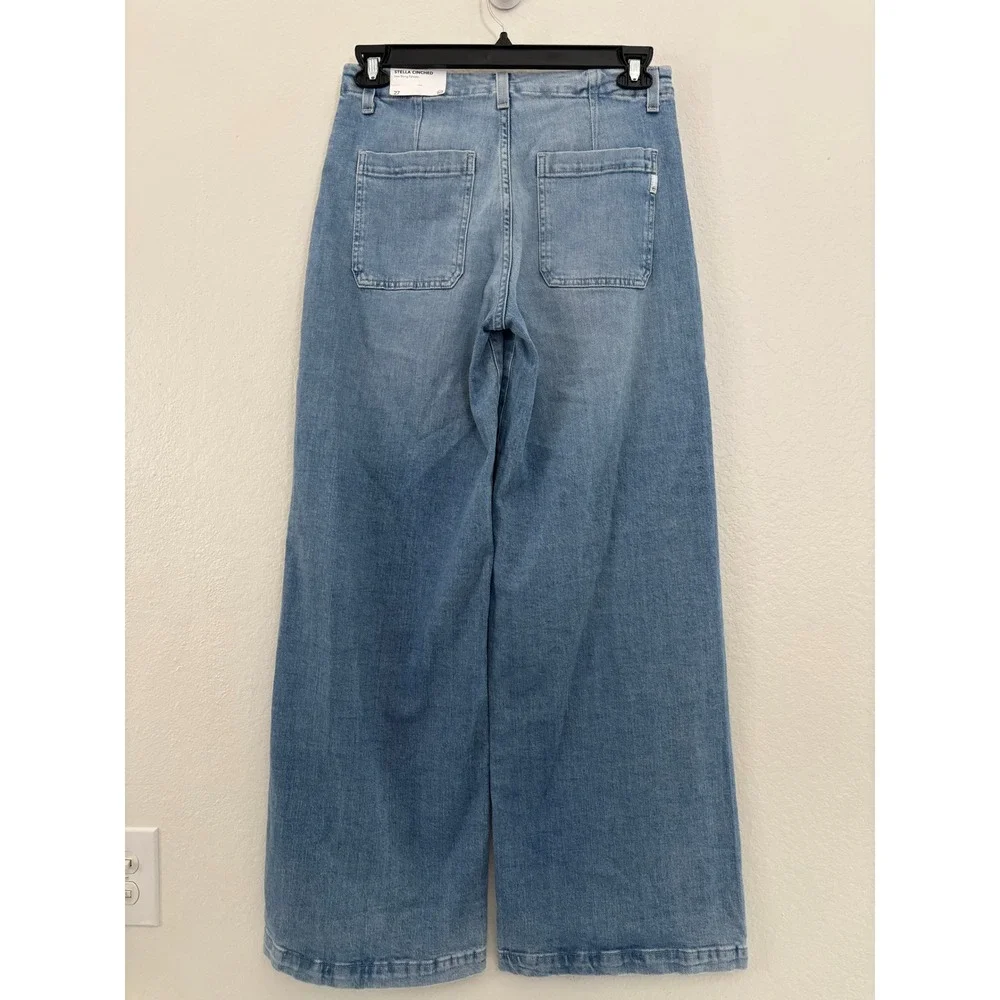 AG Adriano Goldschmied Stella Cinched Drawstring Jeans New! Size 27